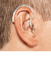 BTE hearing aid from Dr. Maresca at Hearing and Tinnitus Management, LLC